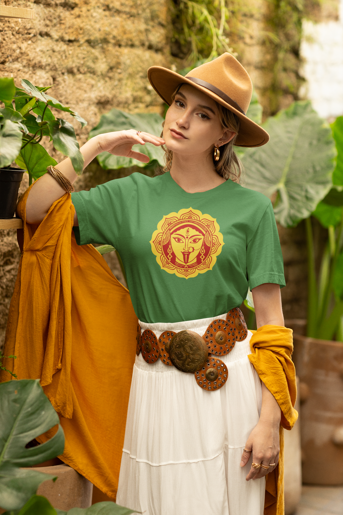 Kali Ma Solar Face | Fierce Love & Liberation T-Shirt