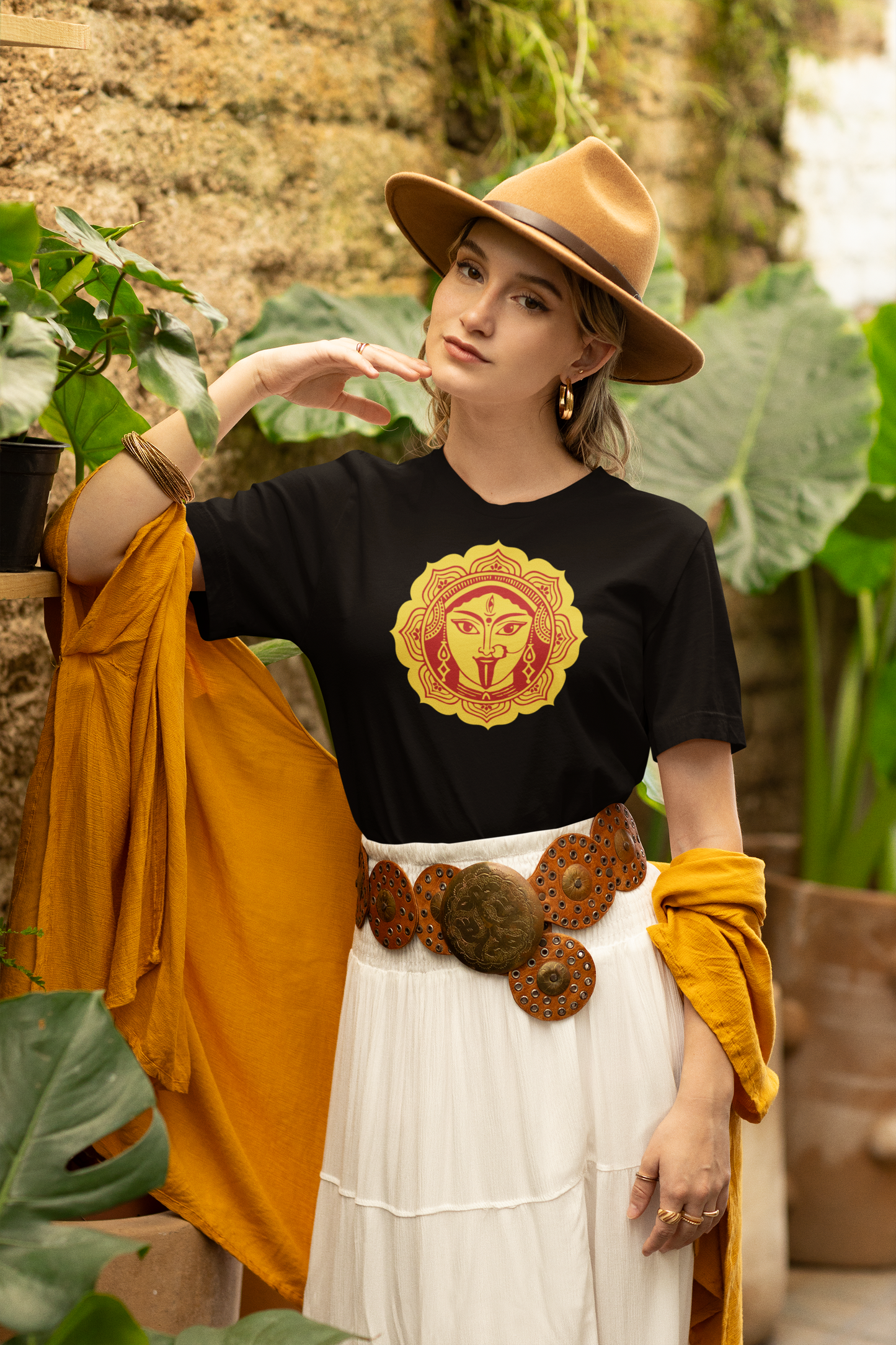 Kali Ma Solar Face | Fierce Love & Liberation T-Shirt