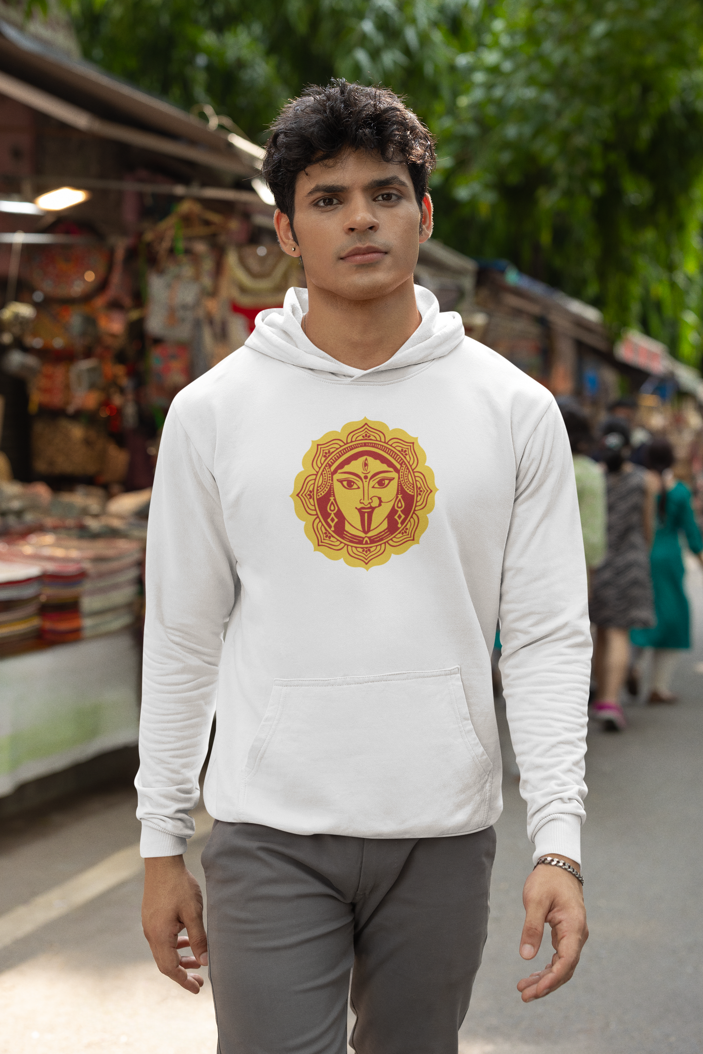 Kali Ma Solar Face | Fierce Love & Liberation Hoodie