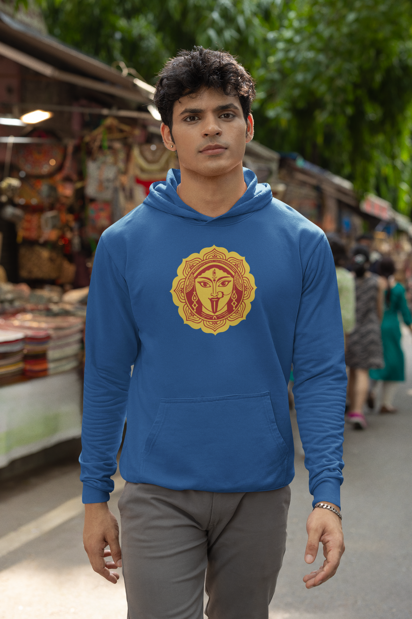 Kali Ma Solar Face | Fierce Love & Liberation Hoodie