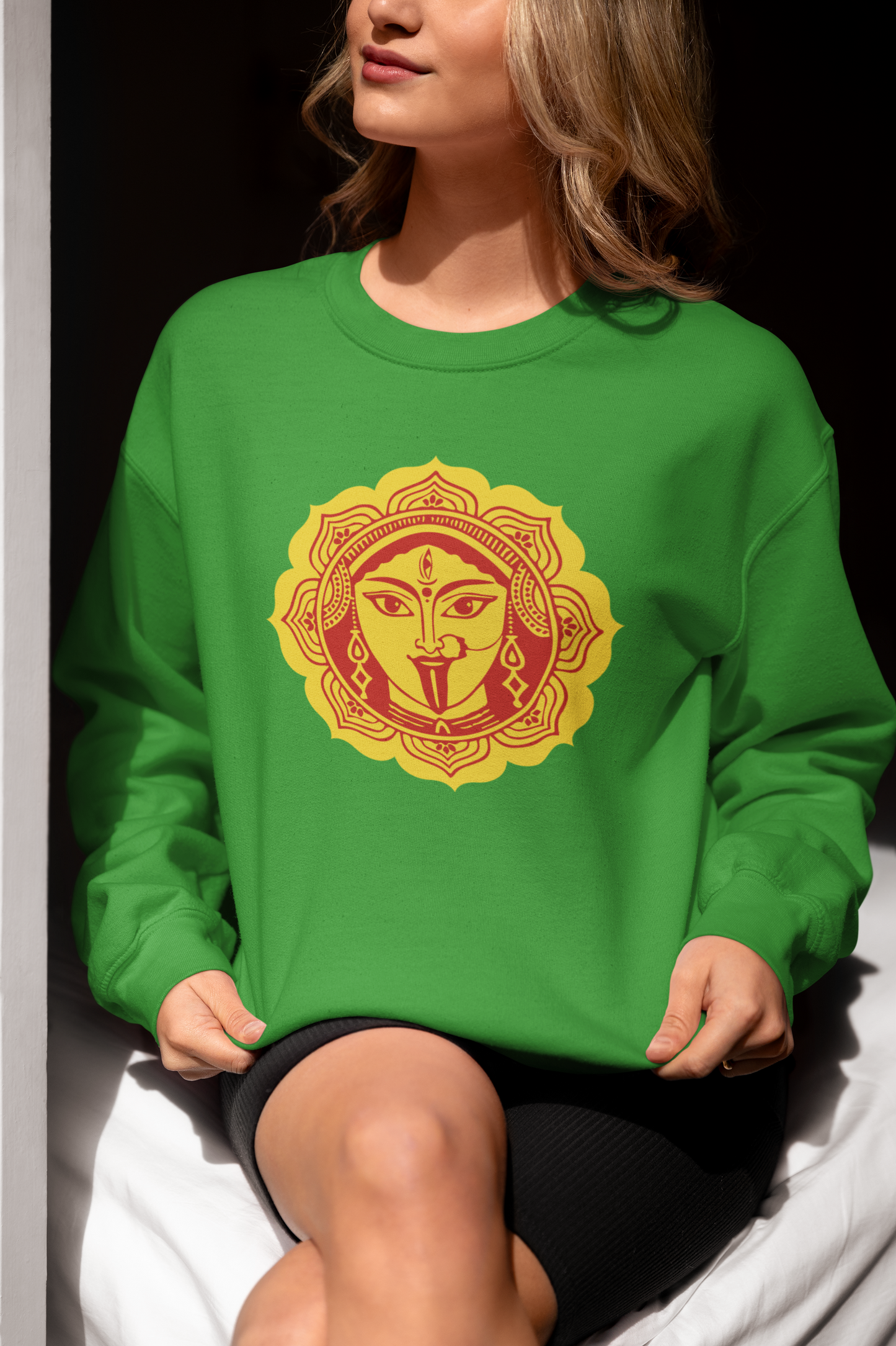 Kali Ma Solar Face | Fierce Love & Liberation Sweatshirt