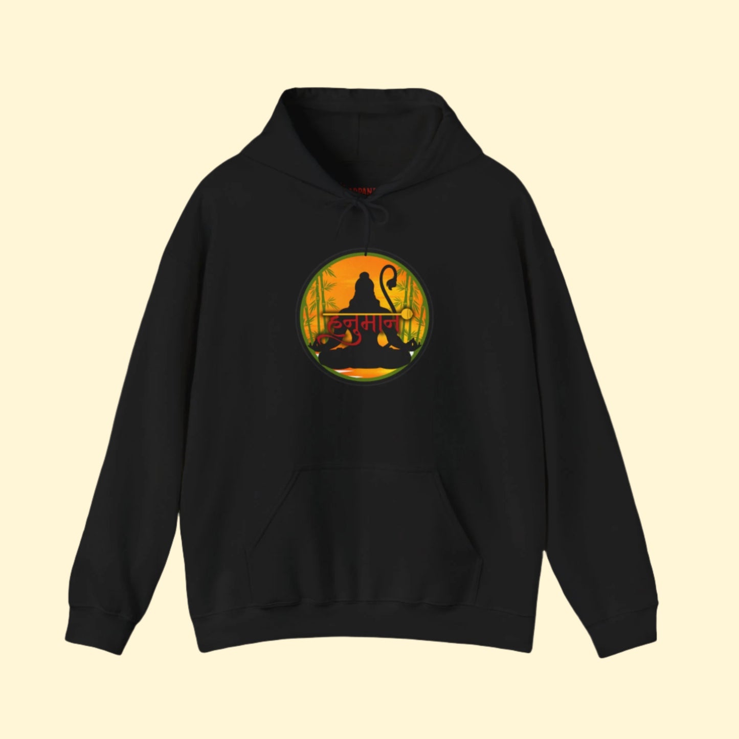 Hanuman Ji Hoodie | Strength, Devotion & Protection Collection