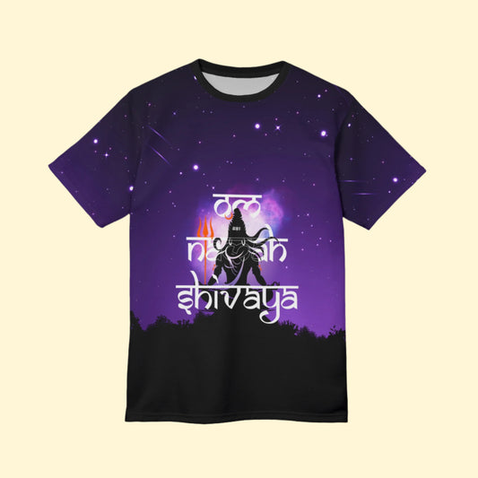 Om Namah Shivaya - Unisex Spiritual T-Shirt - All Over Print