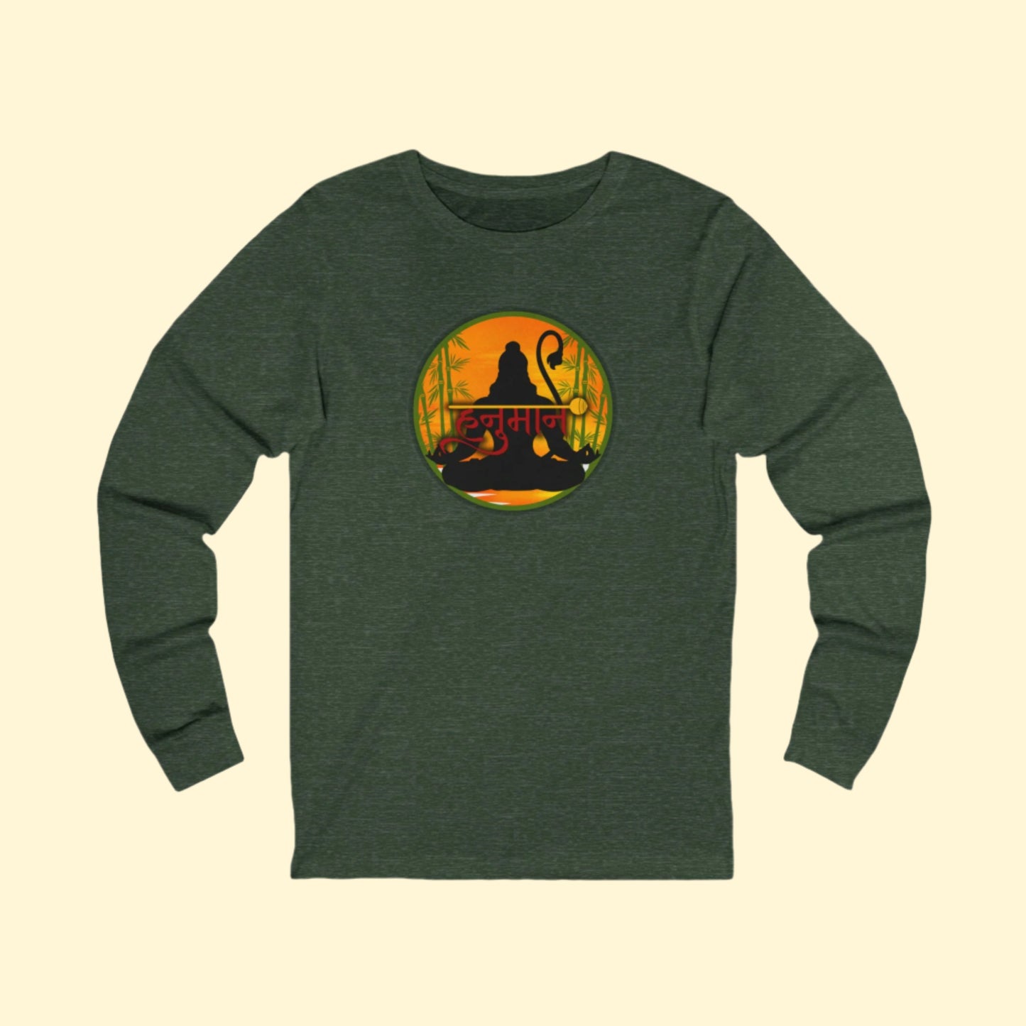 Hanuman Ji Long Sleeve | Strength, Devotion & Protection Collection