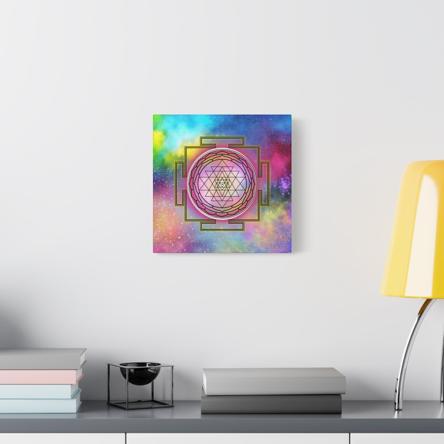 The Cosmic Sri Yantra - Sacred Canvas Wall Art