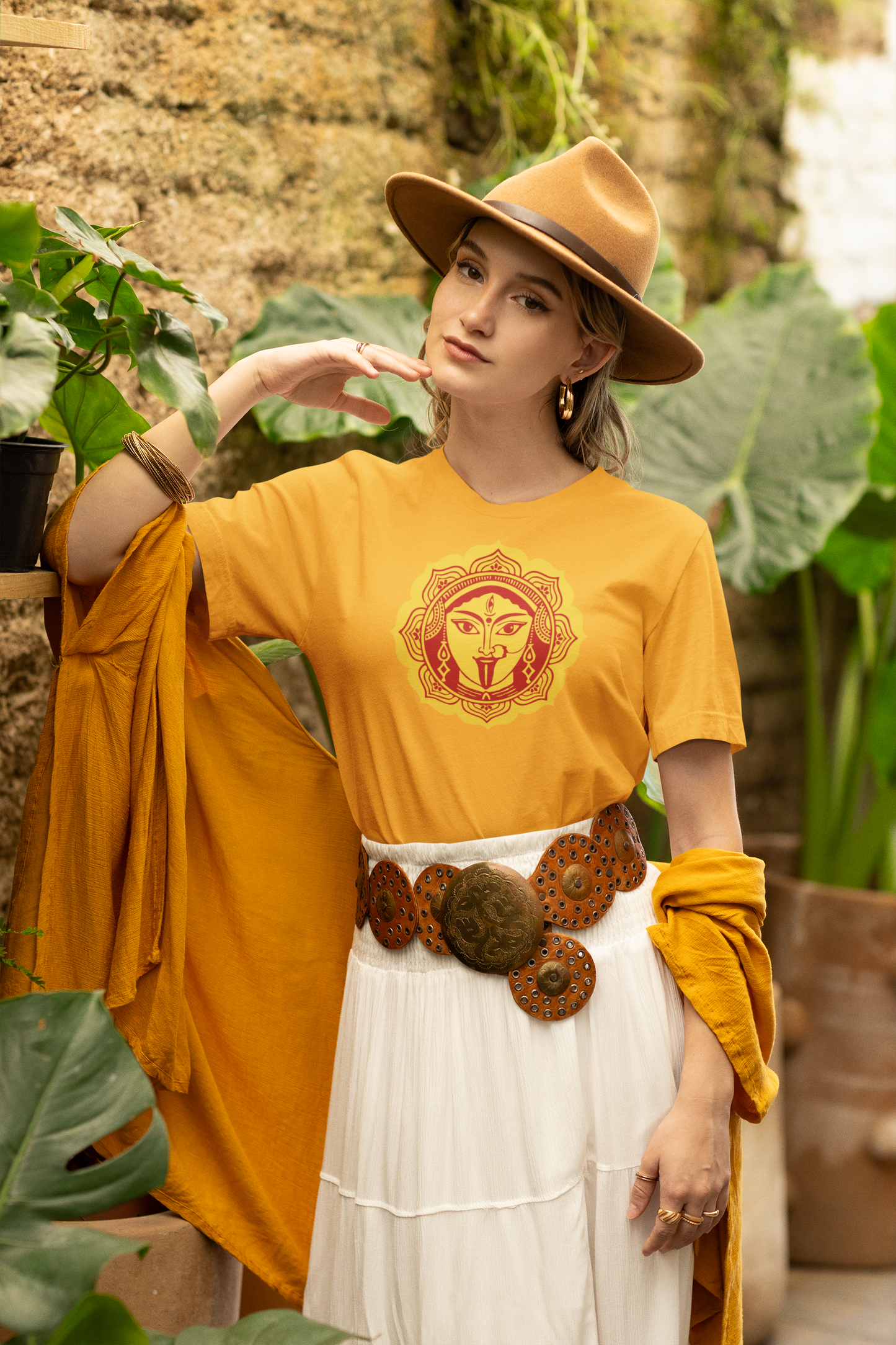 Kali Ma Solar Face | Fierce Love & Liberation T-Shirt