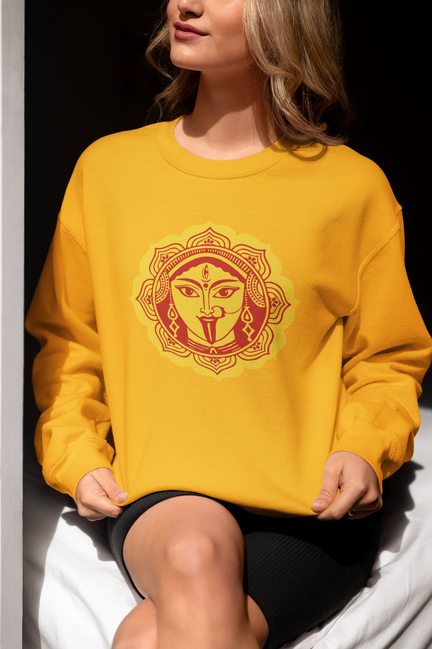 Kali Ma Solar Face | Fierce Love & Liberation Sweatshirt