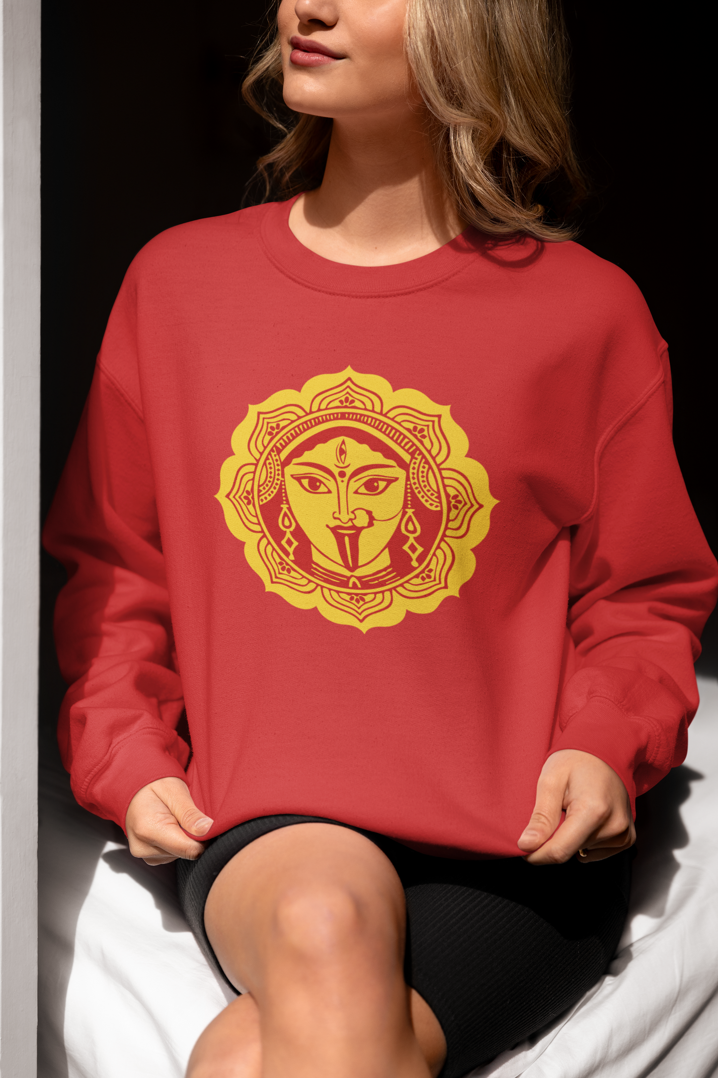 Kali Ma Solar Face | Fierce Love & Liberation Sweatshirt